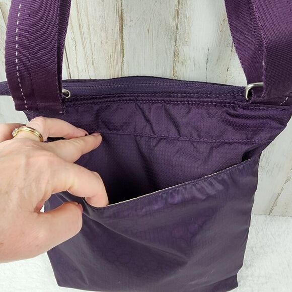 Sherpani Jag le Medium Crossbody Bag Purple - Picture 7 of 9